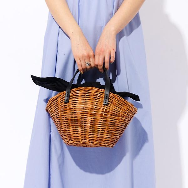 BAGMATI / バグマティ】レザーハンドルカゴバッグ【WEB限定】（1