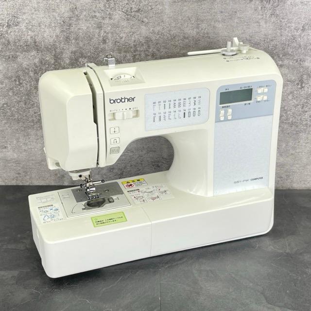 【美品】ブラザー工業 brotherコンピューターミシンCPV75 S51-PW ☆安心の保証付き☆ ブラザー CPV75 S51-PW コンピューター