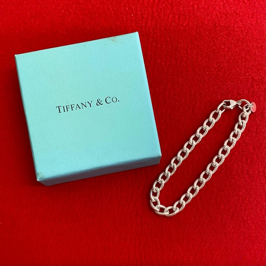 極 美品 TIFFANY&Co. ティファニー ツイスト ロープ チェーン