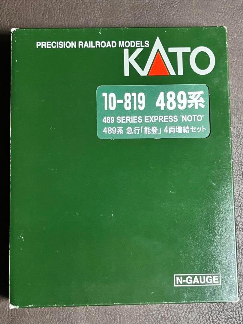 KATO・489系・「急行能登」4両増結 公式]鉄道模型(10-819489系 夜行急行「能登」4両増結セット)商品