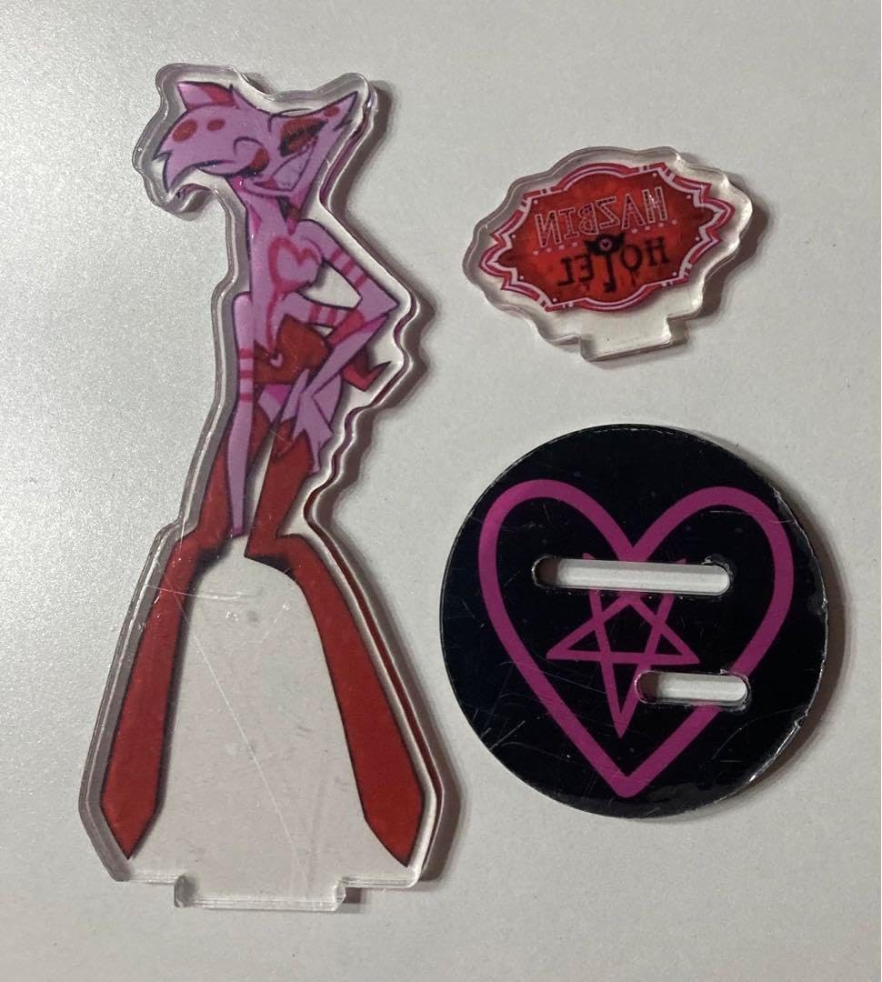 hazbinhotel angeldust エンジェルダスト　アクリルスタンド Amazon.co.jp: Hazbin Hotel ハズビンホテル アクリルスタンド