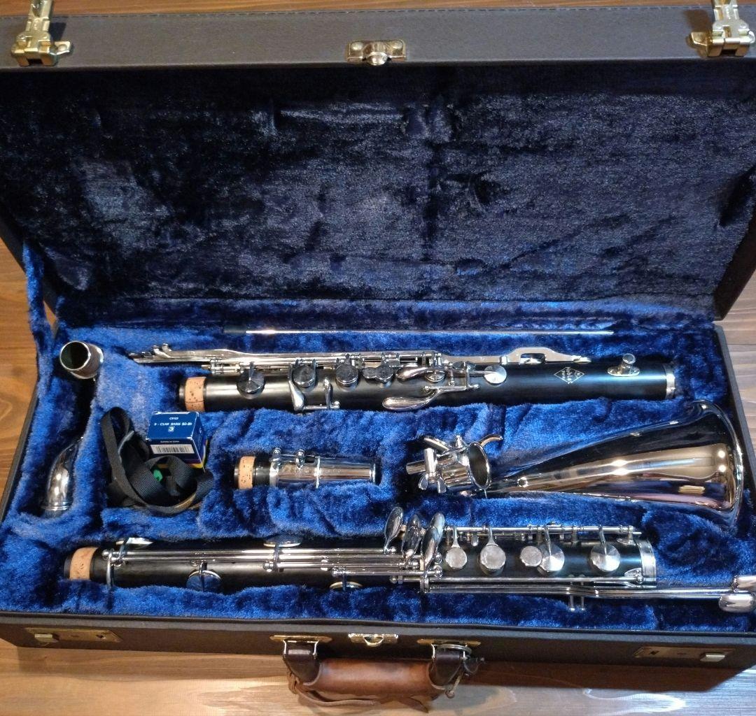 専門ショップ 美品程度良好】バスクラリネット ノブレ Noblet フランス製 管楽器・吹奏楽器