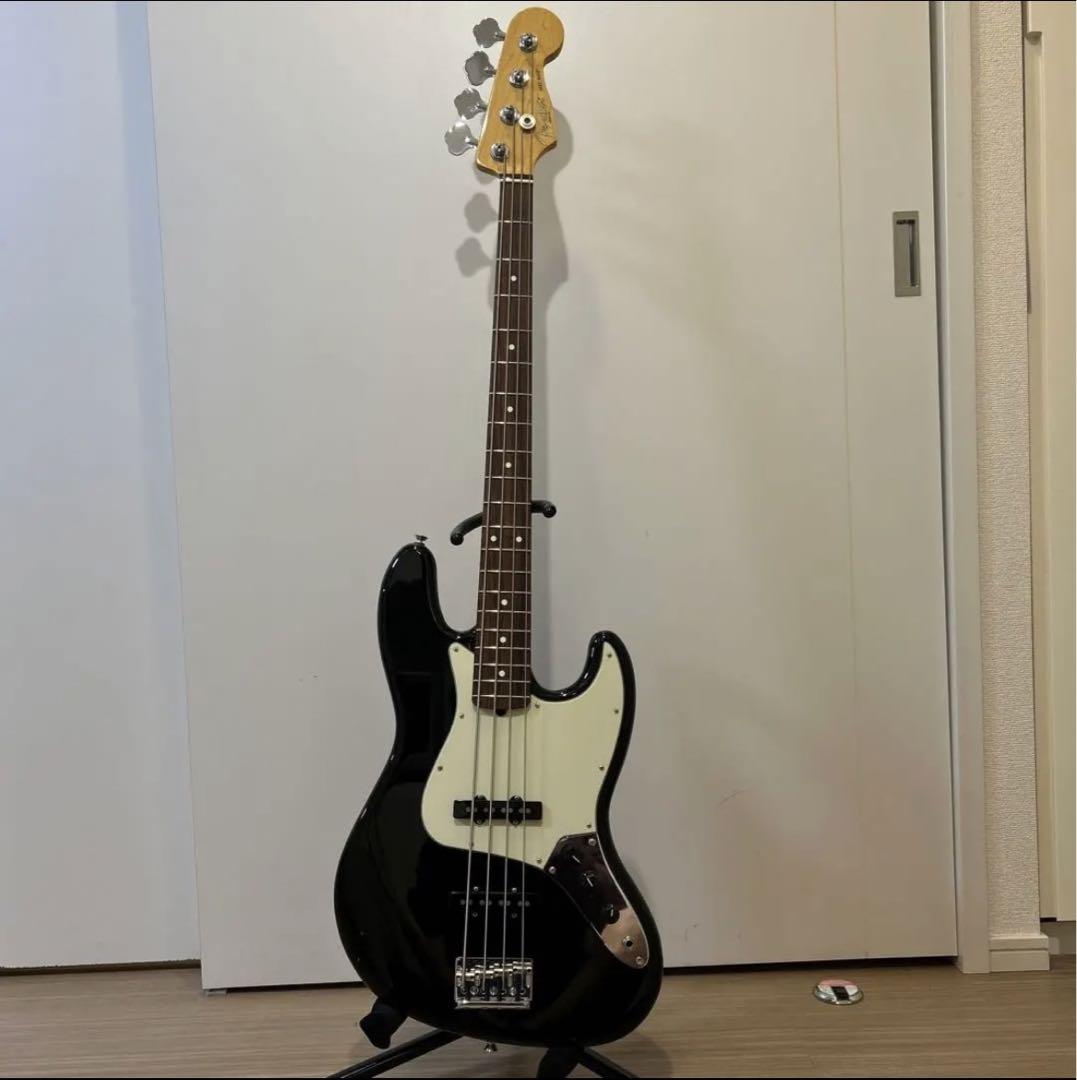 Fender American Pro エレキベース Jazz Bass 黒（フェンダーUSA