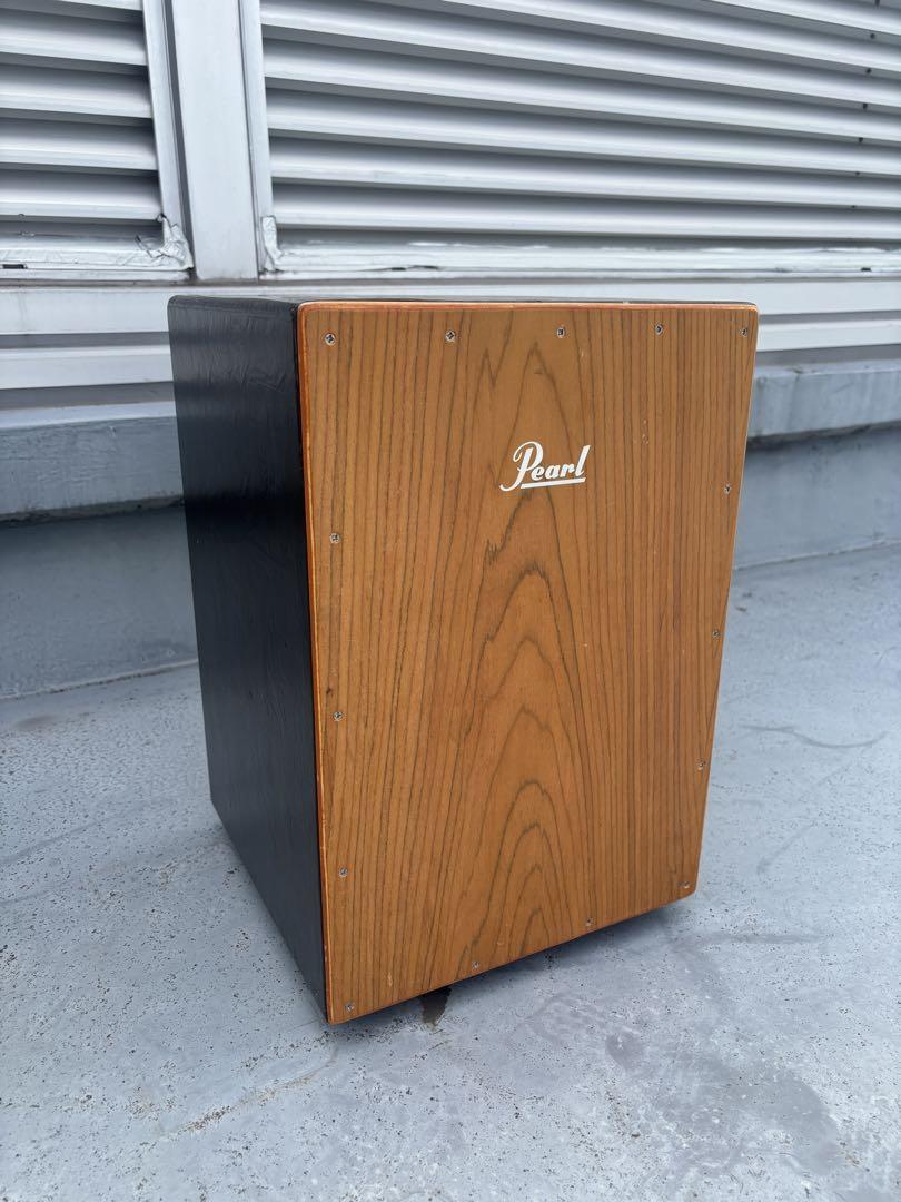 Pearl Chipboard Cajon 木製カホン ブラウン/ブラック Pearl Chipboard Cajon 木製カホン ブラウン/ブラック（カホンの