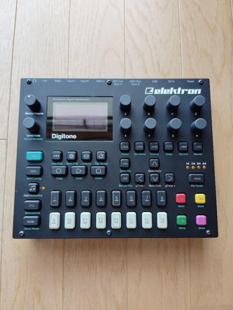 Elektron Digitone ポリフォニックデジタルシンセサイザー 美品 elektron Digitone DTN-1｜ミュージックランドKEY