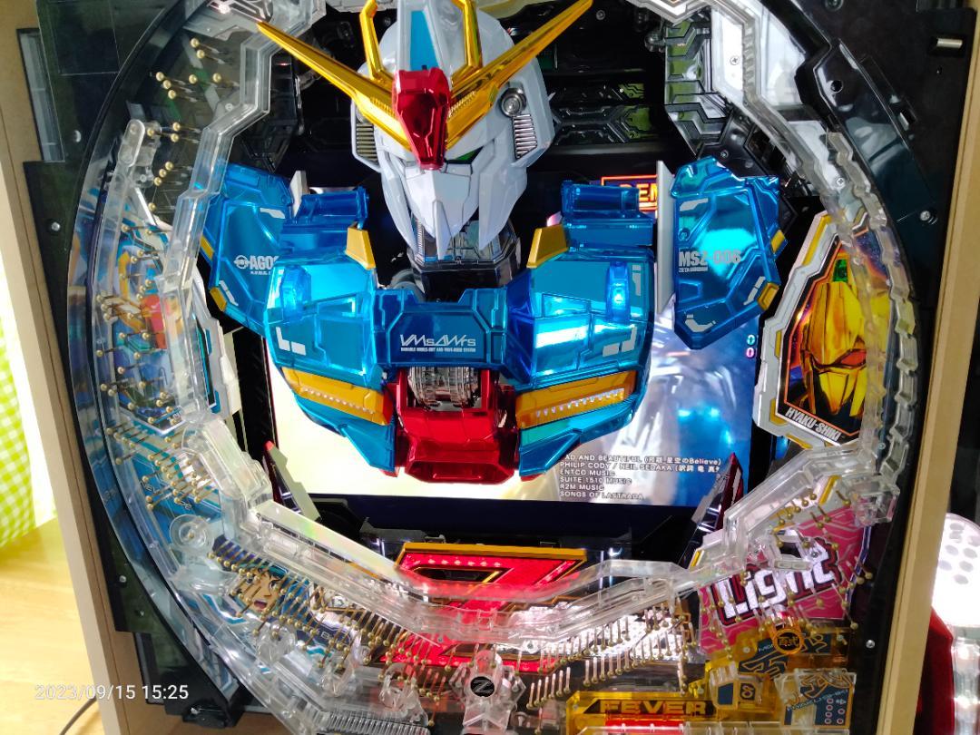 パチンコ実機 CRF 機動戦士ZガンダムY セル＋コントローラー OP有 CRフィーバー機動戦士Zガンダム（パチンコ）スペック・保留