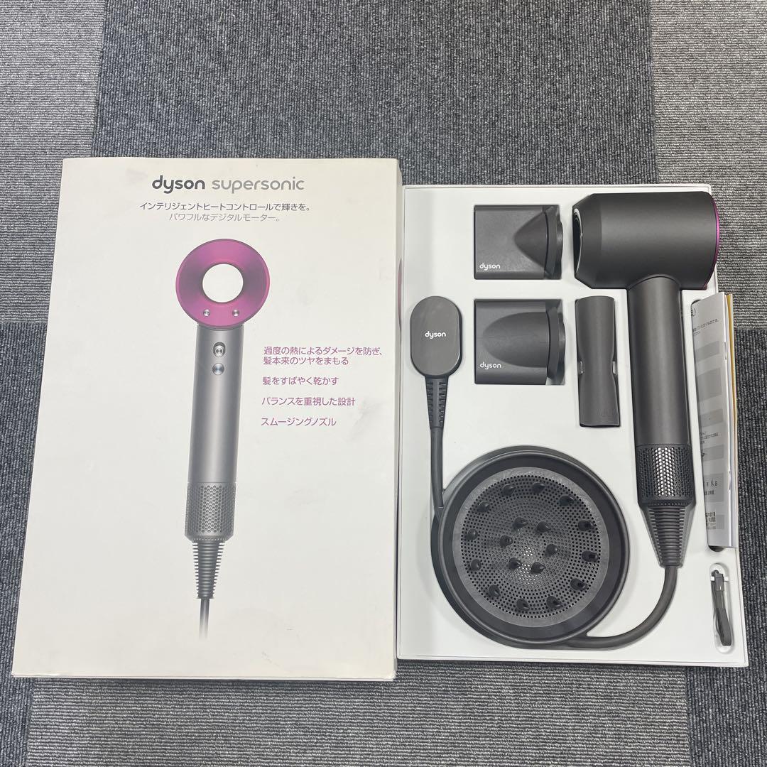 Dyson ヘアドライヤー グレー ピンク dyson ダイソン HD01 ヘアドライヤー グレー×ピンク（ダイソン