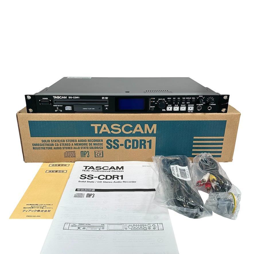 ◆優良動作品◆TASCAM CF/CDRコンビデッキレコーダーSS-CDR1 動作品 TASCAM CFステレオ/CDRコンビデッキレコーダーSS-CDR1