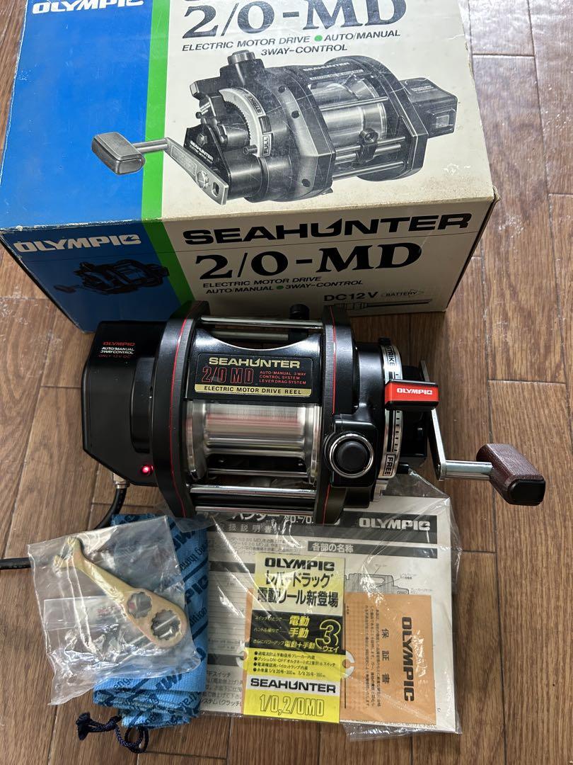 (大物船釣)★美品★電動リール オリムピック SEAHUNTER 2/0 MD 大物船釣)☆美品☆電動リール オリムピック SEAHUNTER 2/0 MD