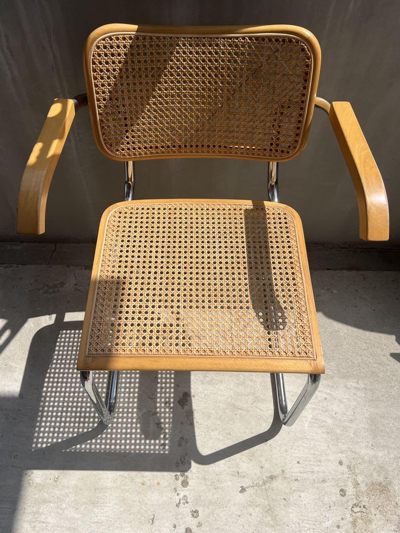 Cesca chair Marcel Breuer 89年イタリア製　張替済 Cesca chair Marcel Breuer 89年イタリア製 張替済（Breuer