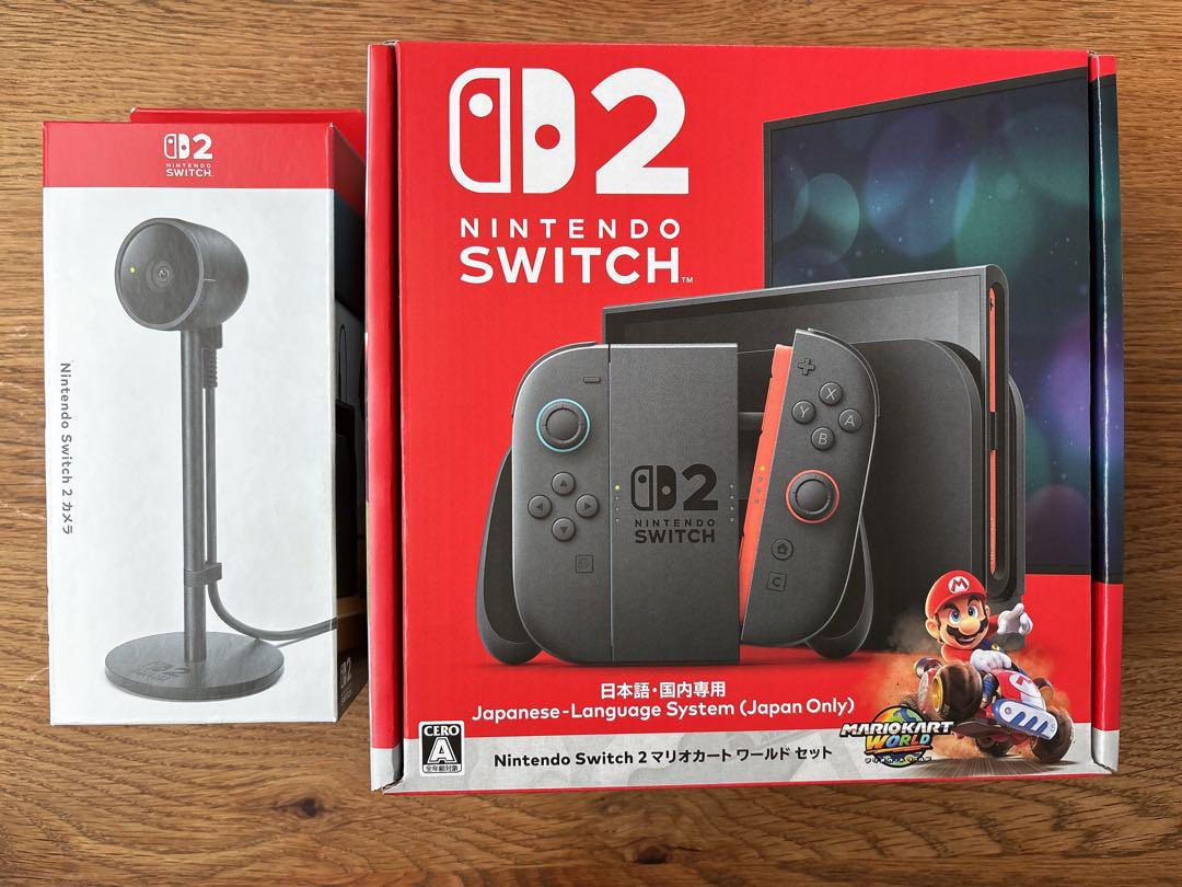 Nintendo Switch - Nintendo Switch2(マリオ)+Switch2カメラセット 任天堂 - 【Nintendo Switch2マリオカートワールドセット+専用
