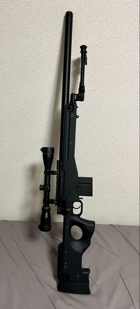 東京マルイ l96 スナイパーライフル スコープ バイポッド付き L96A1 AFW スナイパーライフル BK (スコープ バイポッド付) WELL