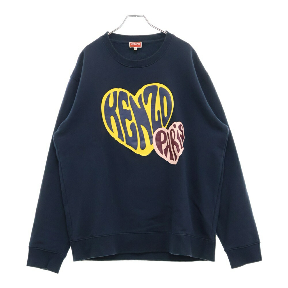 KENZO(ケンゾー) サイズ:XXL HEARTS CLASSIC SW ハートロゴ