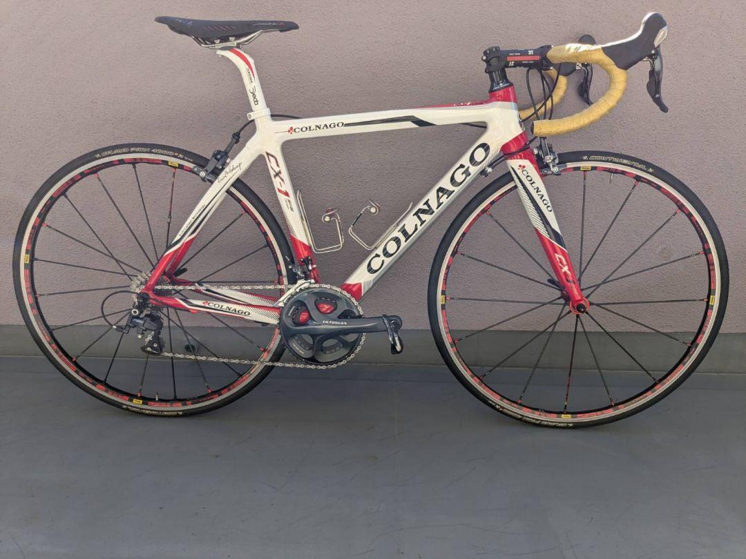 【美品】コルナゴ CX-1 EVO サイズ480S(2012年 白赤) 美品】コルナゴ CX-1 EVO サイズ480S(2012年 白赤)（コルナゴ