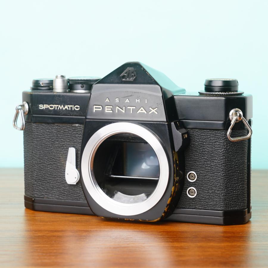 完動品◎ペンタックスSP ブラック ボディ フィルムカメラ #35