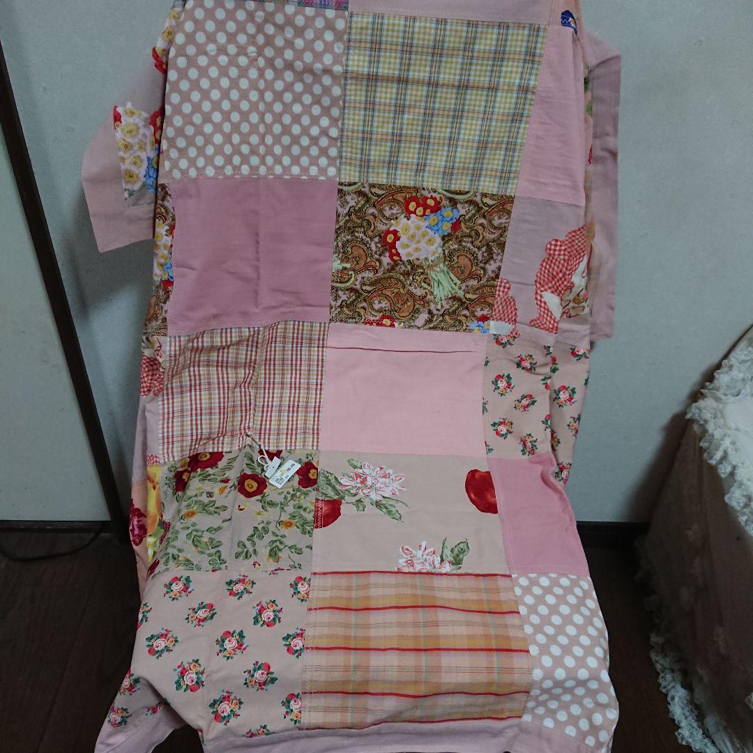 ピンクハウス 大判 ストール 花柄 パッチワーク 赤 PINK HOUSE ピンクハウス パッチワーク ストール大判 新品未使用品レア