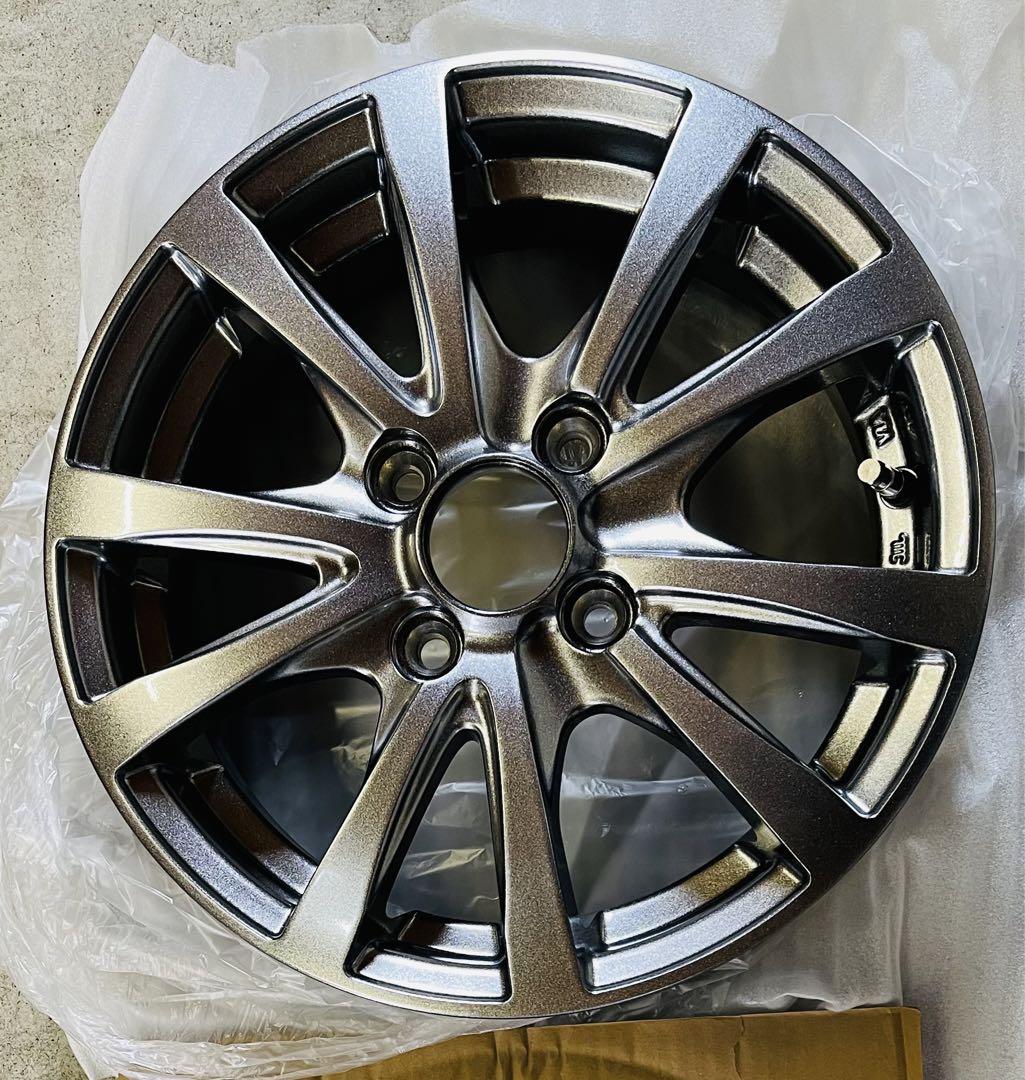新品 アルミホイール4本セット14×4.5J （Plastic Bomb 14×4.5J 4