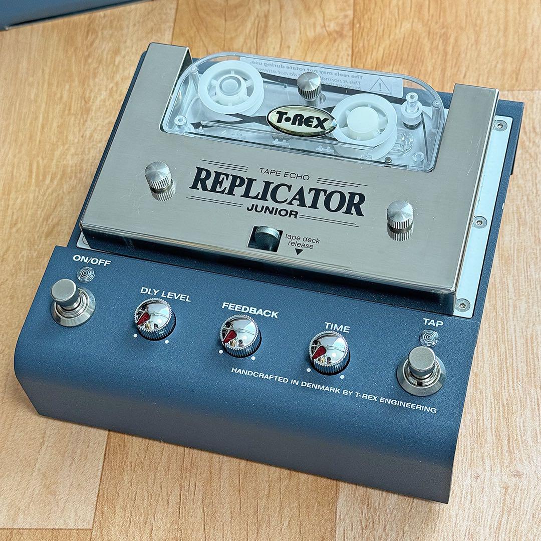 T-REX Replicator junior テープエコー Review: T-Rex Replicator D'Luxe Tape Echo