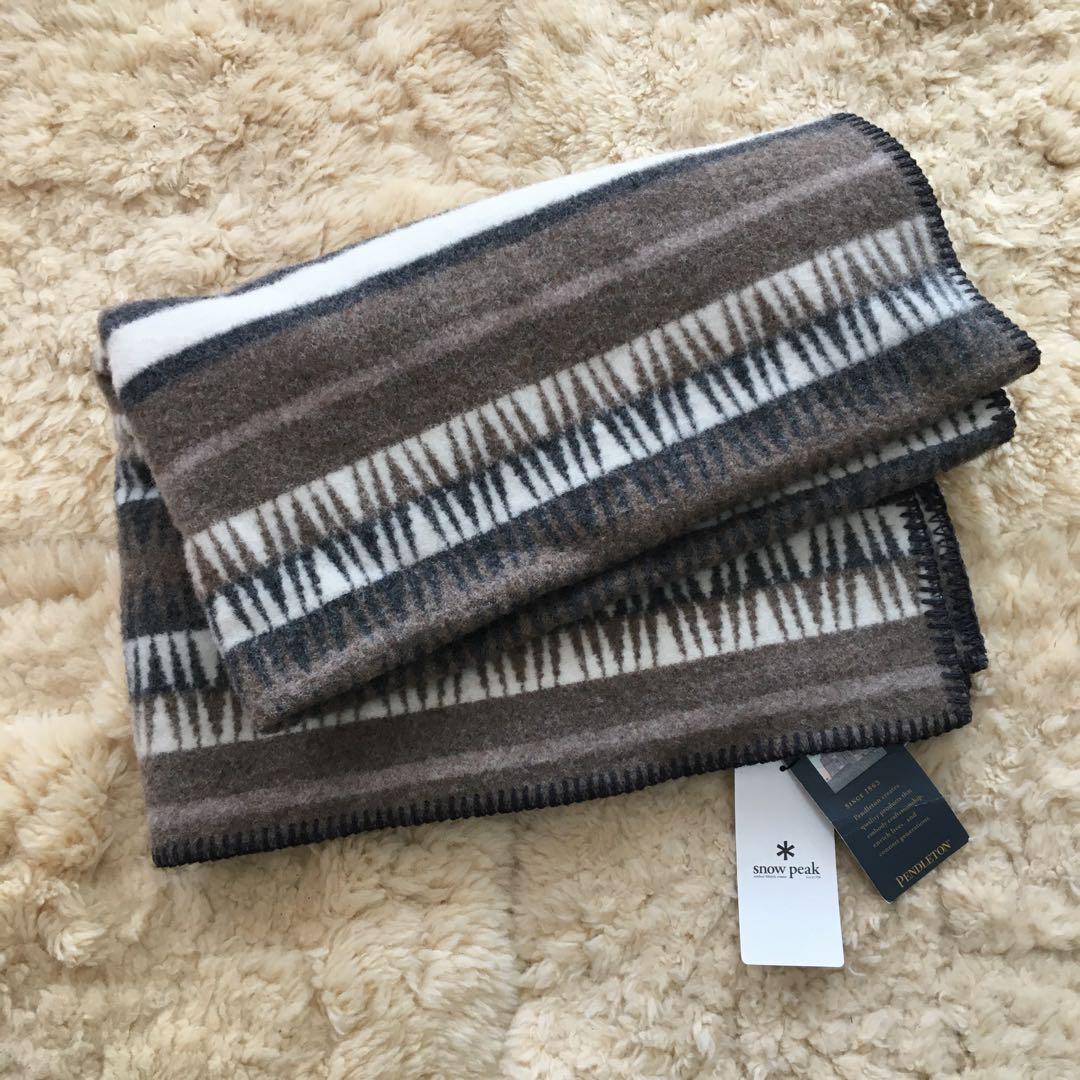 新品 Snow Peak ×PENDLETON コラボ ブランケット USA製