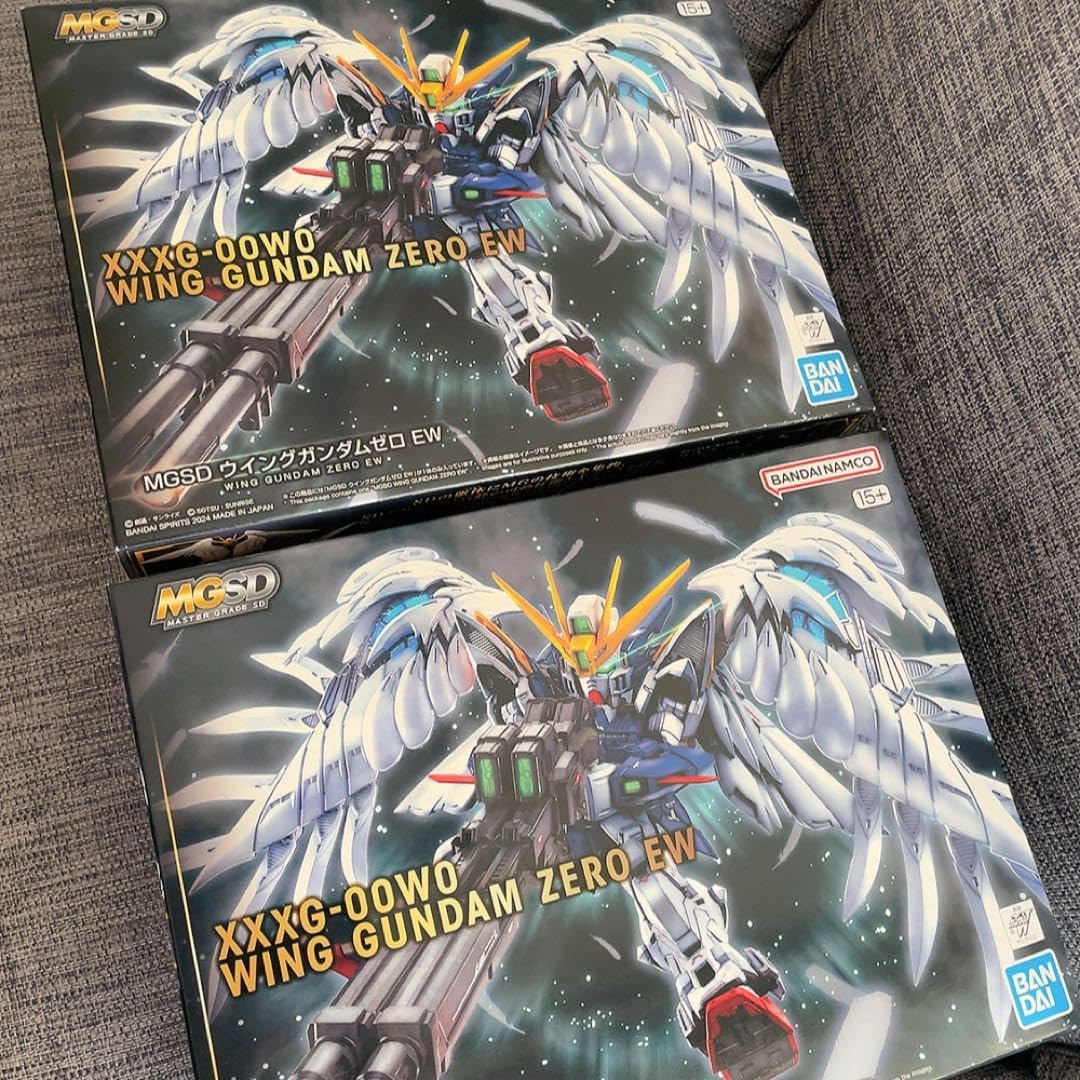 MGSD ウイングゼロ EW 2個セット（RG アカツキガンダム