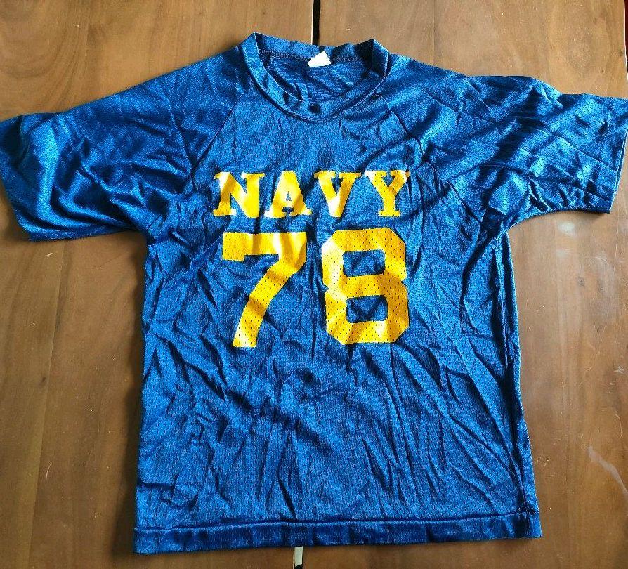 USN US NAVY チャンピオン ブルーバー タグ ジャージ US Mサイズ