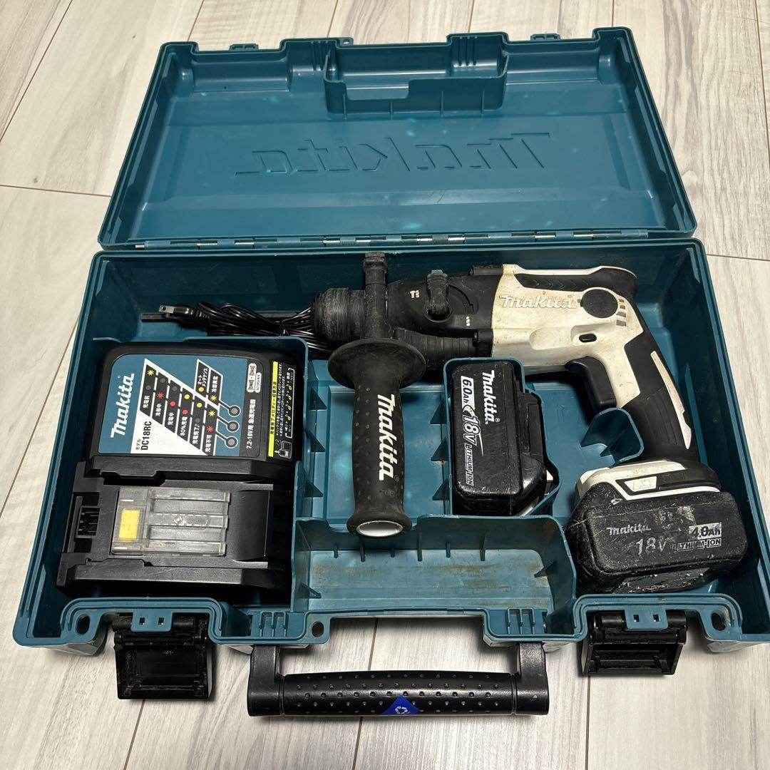 Makita - マキタ　充電ハンマドリル　18v hr165d  駆動部消耗品　新品に交換済み マキタ makita 充電式ハンマドリル HR165D 18V セット販売