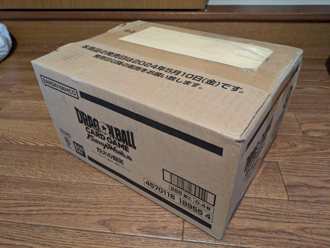 ドラゴンボール　烈火の闘気　1カートン　12box入り　テープ付き 烈火の闘気 カートン」の人気商品一覧 | 安い商品を通販サイト