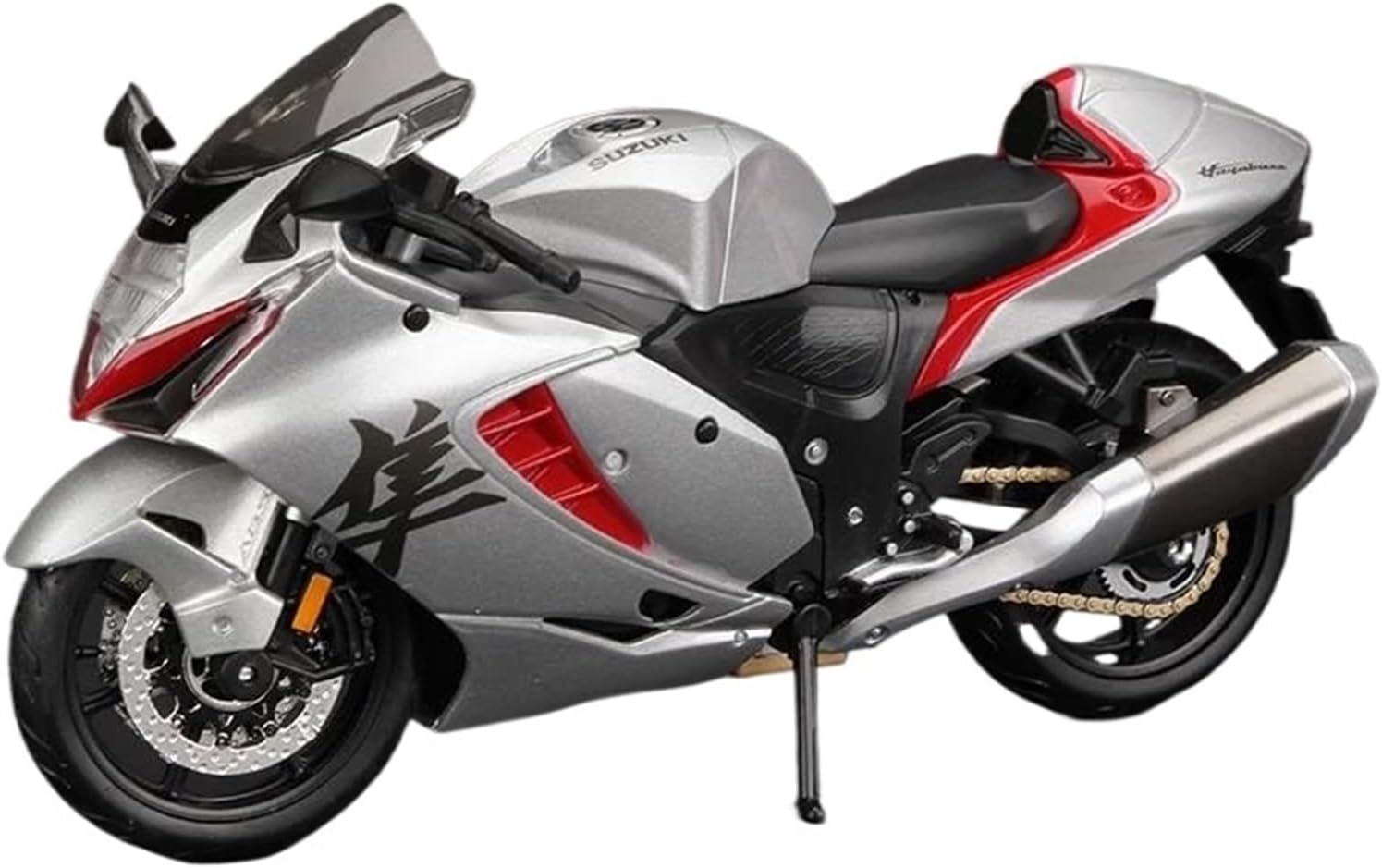 ヘビーバイクモデ 1:12 スケールプレハブモデルスズキ隼 2022
