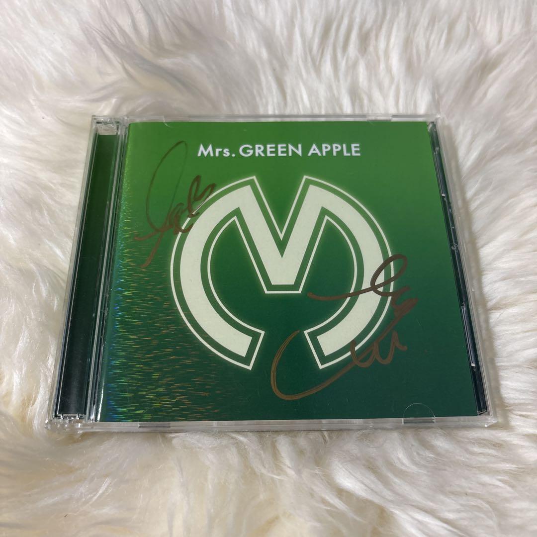ミセスグリーンアップル サイン入りCD（Mrs. GREEN APPLE サイン