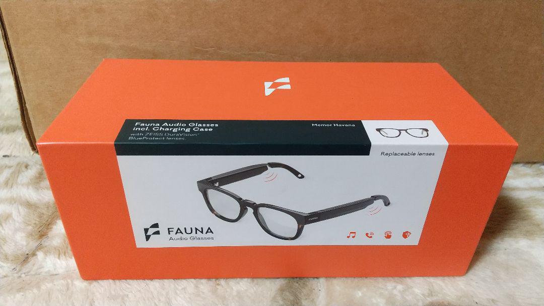FAUNA オーディオグラス  スマートグラス スピーカー ウーファー搭載 FAUNA オーディオグラス スマートグラス スピーカー ウーファー