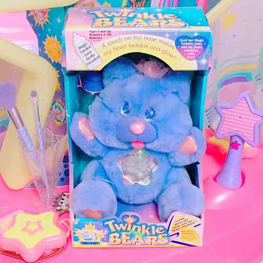 ♡Twinkle Bears クマぬいぐるみ レトロファンシートイ spank