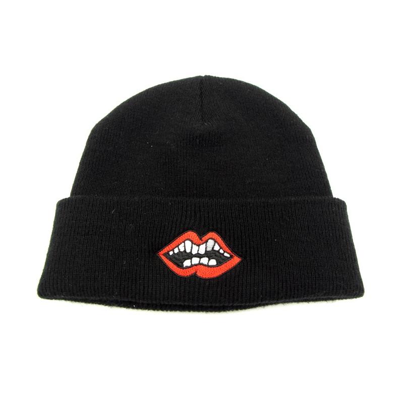 CHROME HEARTS チョンパー刺繍アクリルビーニー Chrome Hearts - クロムハーツ WOOL WATCH CAP トリプルクロス