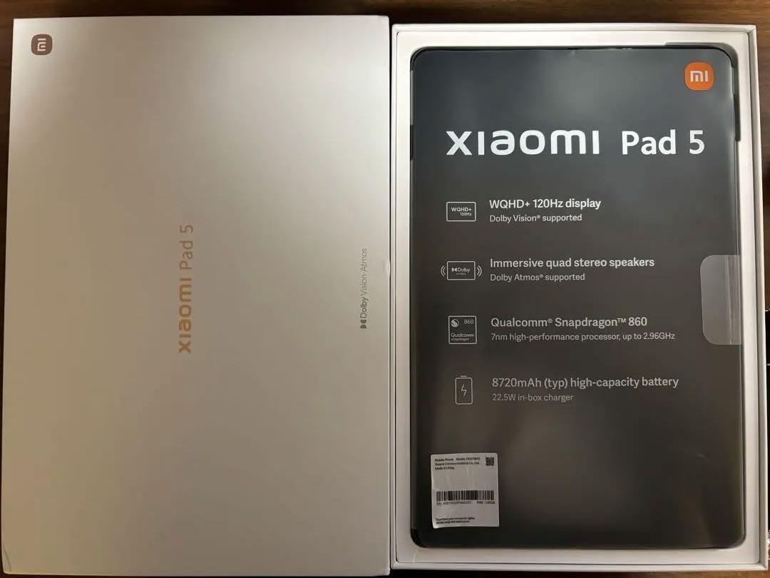 【ジャンク】Xiaomi Pad 5 コズミックグレー 128GB Amazon.co.jp: Xiaomi Pad 5 コズミックグレー : パソコン・周辺機器