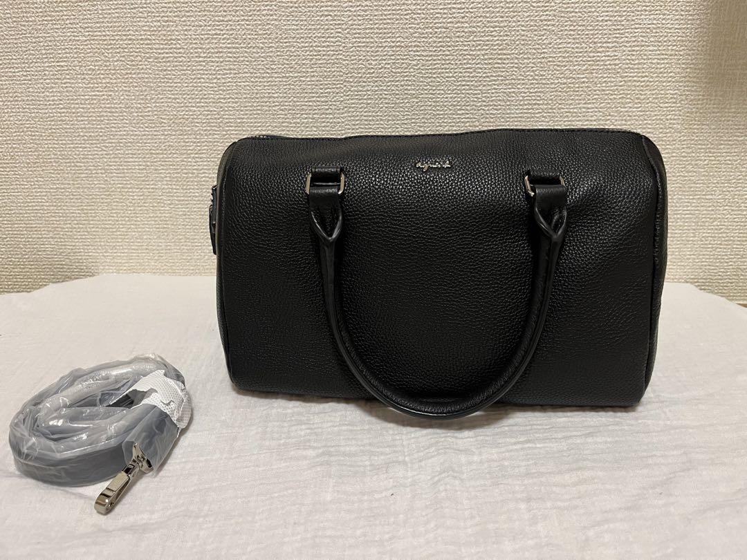 【即日発送】agnes bの2wayバッグと専用のレザークリーニング用クリーム agnes b. - 【即日発送】agnes bの2wayバッグ&専用のレザー
