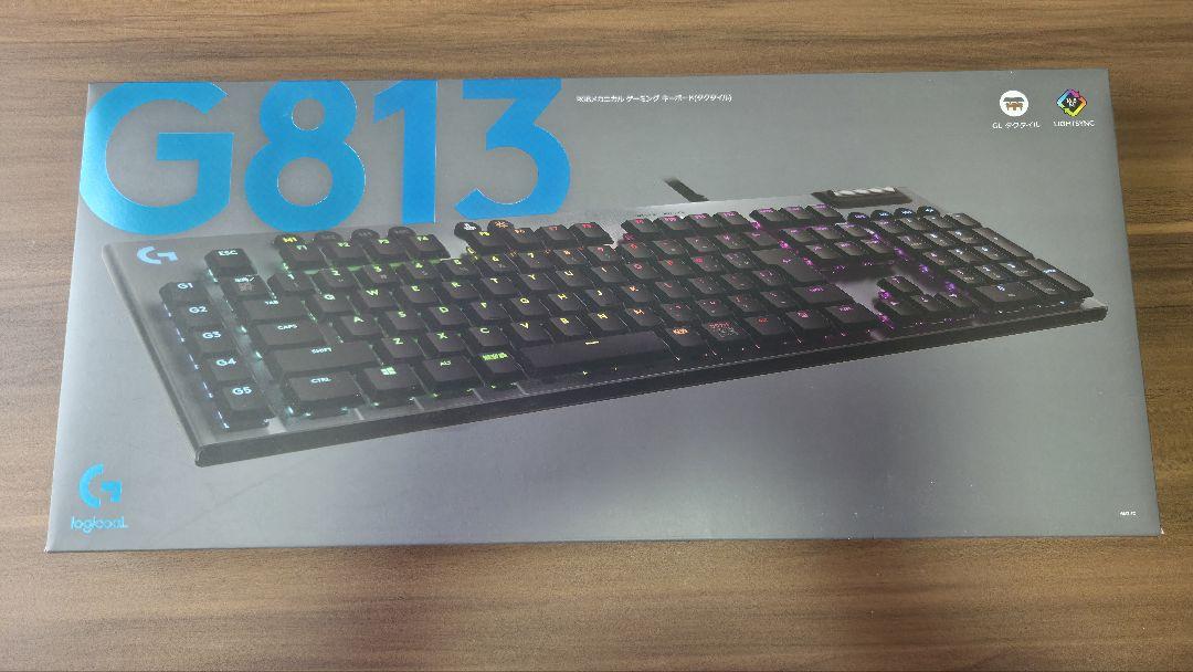 Logicool ロジクール G813 タクタイル （レビュー／Logicool G