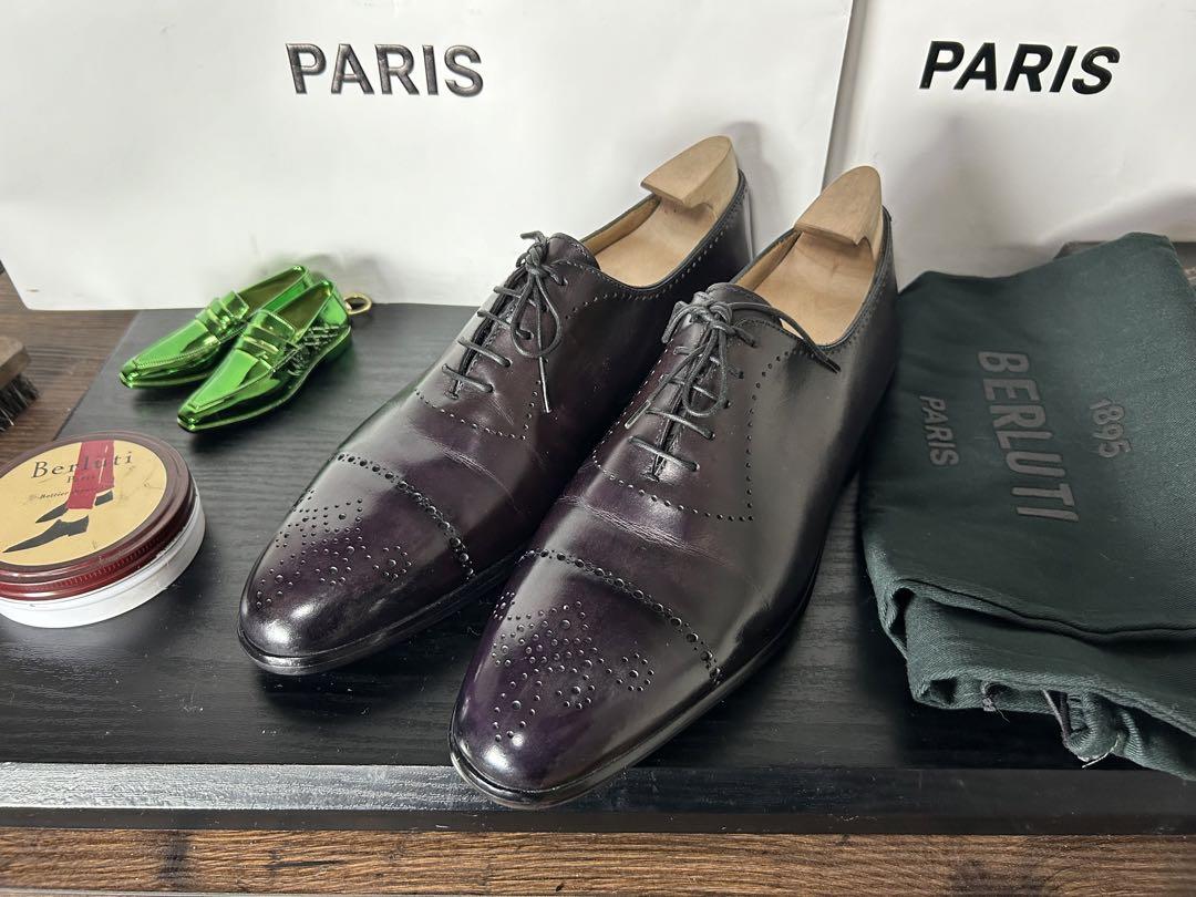 希少 Berluti タトゥー コレクション スコーピオン ドレスシューズ CARTER】ホールカットシューズ（シューズ）｜SANTONI