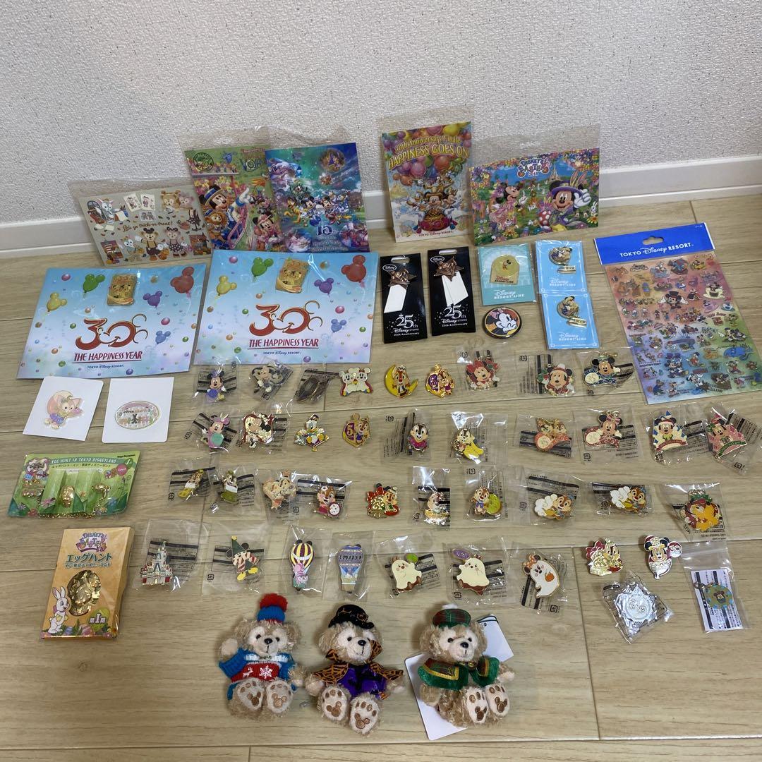 ディズニーピンバッジまとめ売り ディズニーシー周年 イベント等