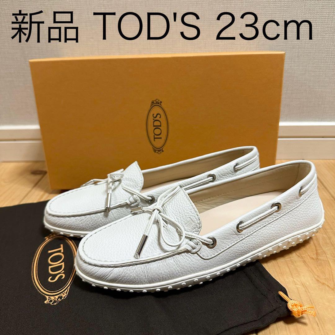 新品 TOD'S トッズ モカシン ドライビングシューズ スリッポン