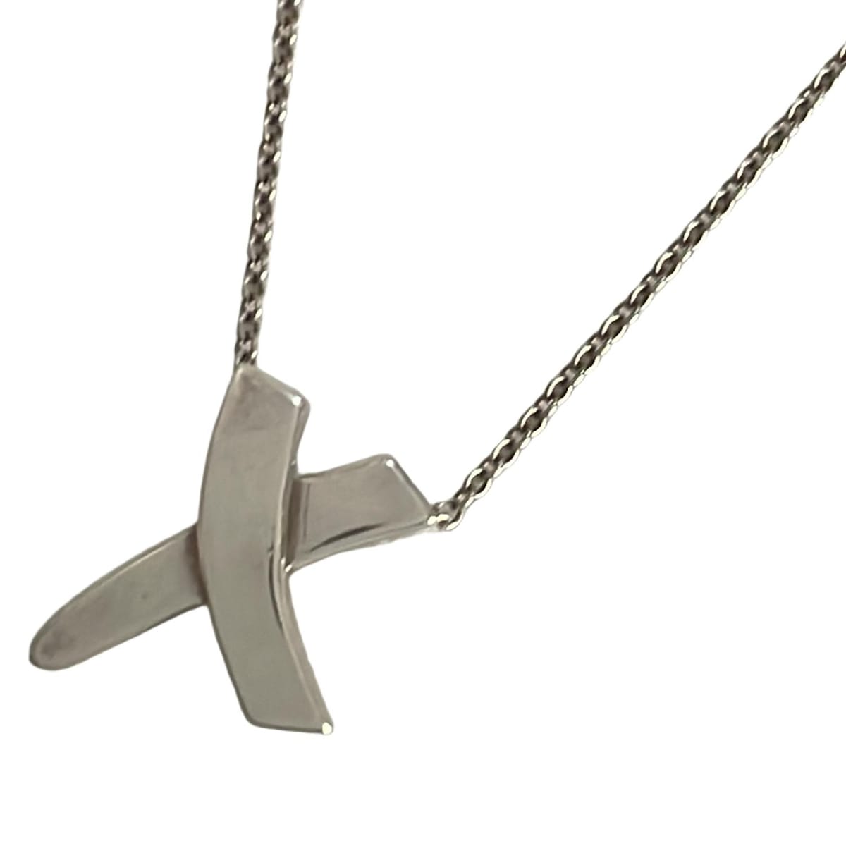 新着】【中古】TIFFANY&Co.(ティファニー) キス ネックレス