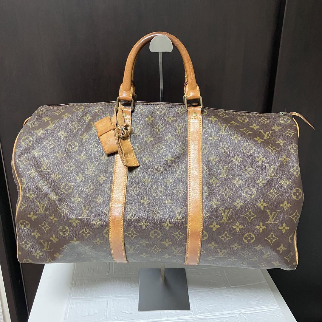 ルイヴィトン ヴィトン ボストンバッグ キーポル50 旧型 希少