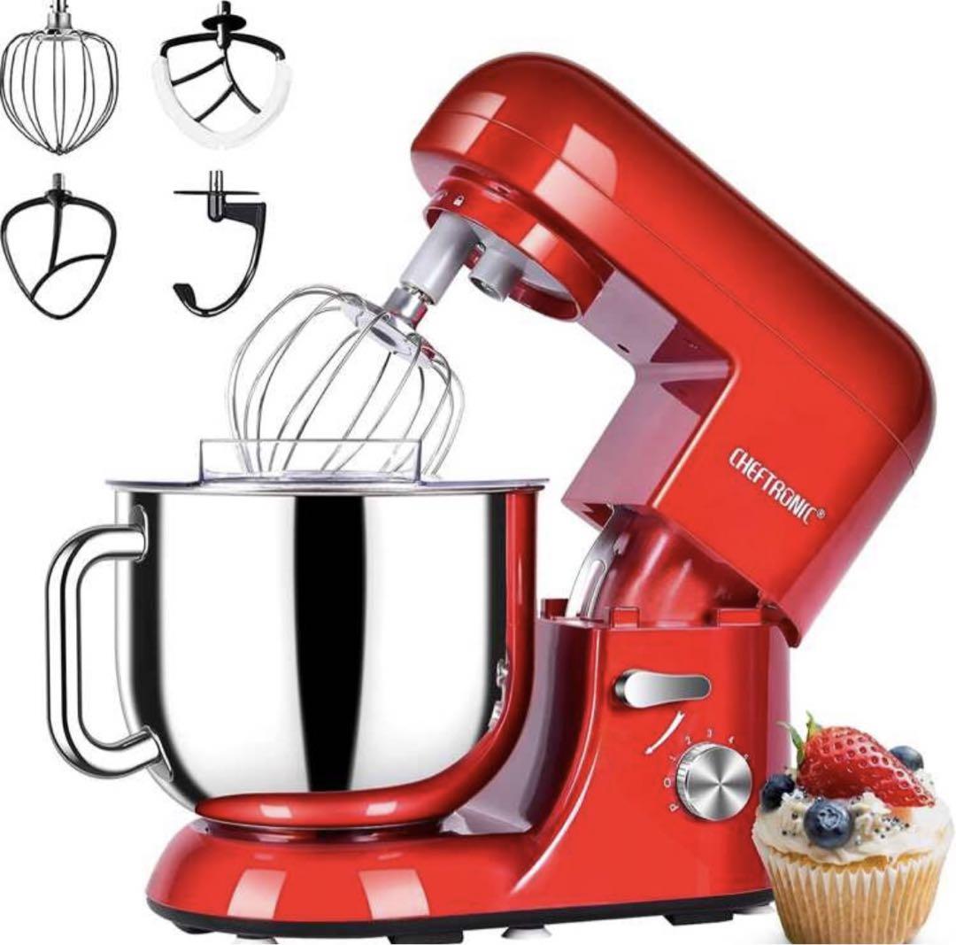 【中古】CHEFTRONICスタンドミキサー 7l 全6段階 ケーキ パン生地 CHEFTRONIC Cheftronic スタンドミキサー 7l（7lホームスタンド