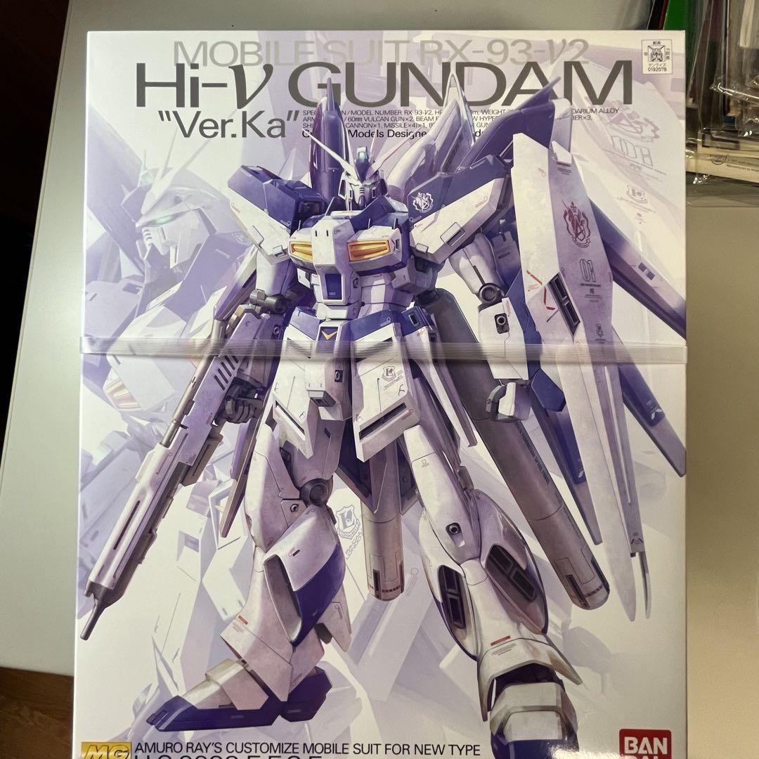 【新品・未開封】MG Hi-νガンダム Ver.Ka 2品セット】MG νガンダム／Hi-νガンダム Ver Ka【新品未開封