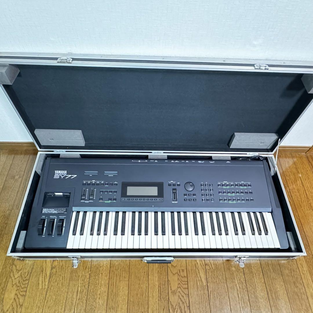 YAMAHA SY77 シンセサイザー ハードケース付き 美品・ハードケース付き】YAMAHA / SY77 / シンセサイザー（買取