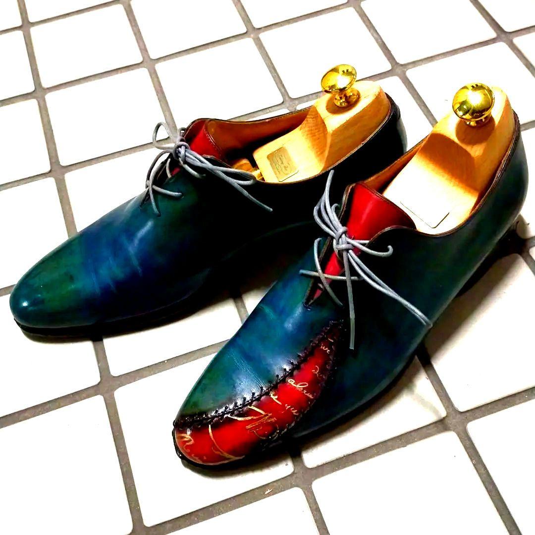 J.M.WESTON 641ゴルフ　ブラック　7.5D PARISスペシャルオーダー品！ベルルッティ ラピエセルプリゼ 7