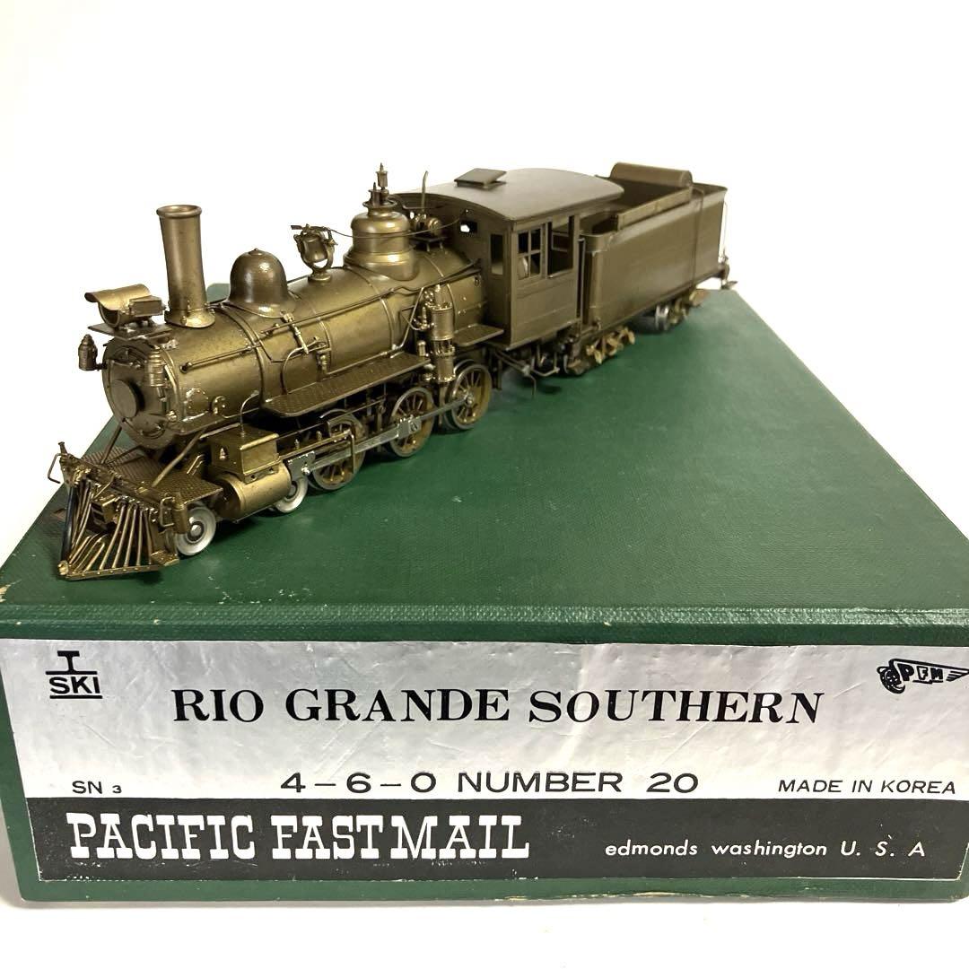 PFM  Sn3  R. G.S. 4-6-0 #20 完成品 PFM Sn3 R. G.S. 4-6-0 #20 完成品（RGS-7｜ウインドシールド