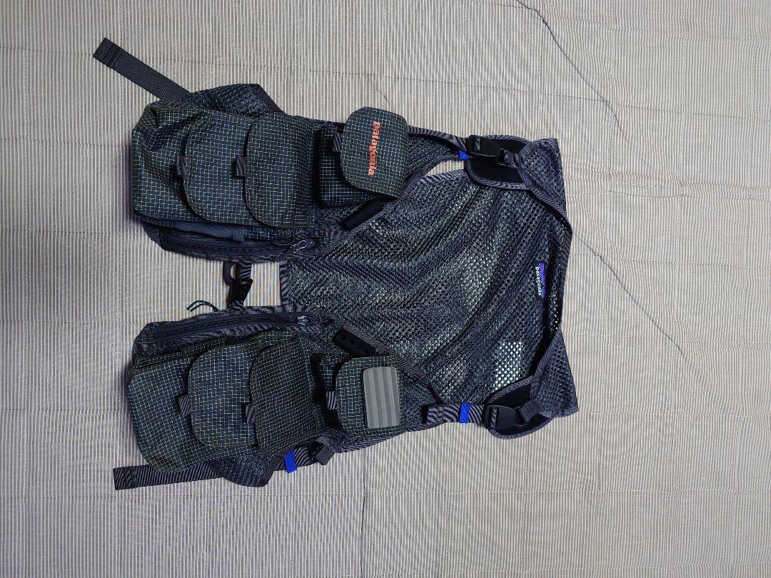 パタゴニア コンバーチブルベスト 1回使用 Patagonia Convertible Mesh Vest OneSize Deadstock パタゴニア
