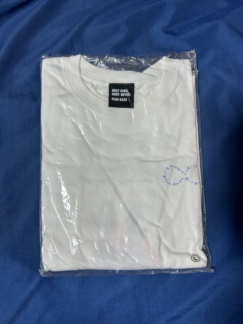 藤井風　KIRINAI LONG T(WHITE) 藤井風 KIRINAI Long Tシャツ(WHITE) XLサイズ