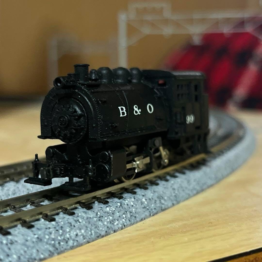 リバロッシ Nゲージ B&O 蒸気機関車 0-4 動作品 希少 外国車軸