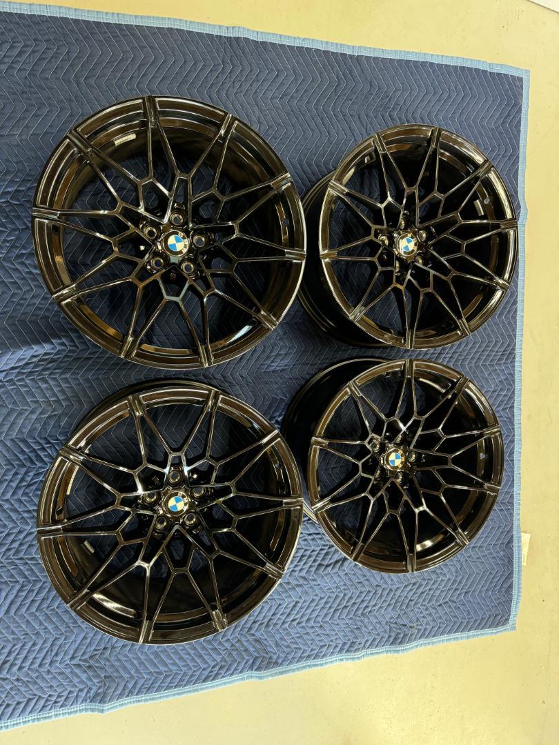 MW 純正 G80 M3 ダブルスポーク 826M ブラック 否め 4本