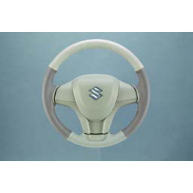 SUZUKI スズキ 純正 本革ステアリングホイールカバー ベージュ